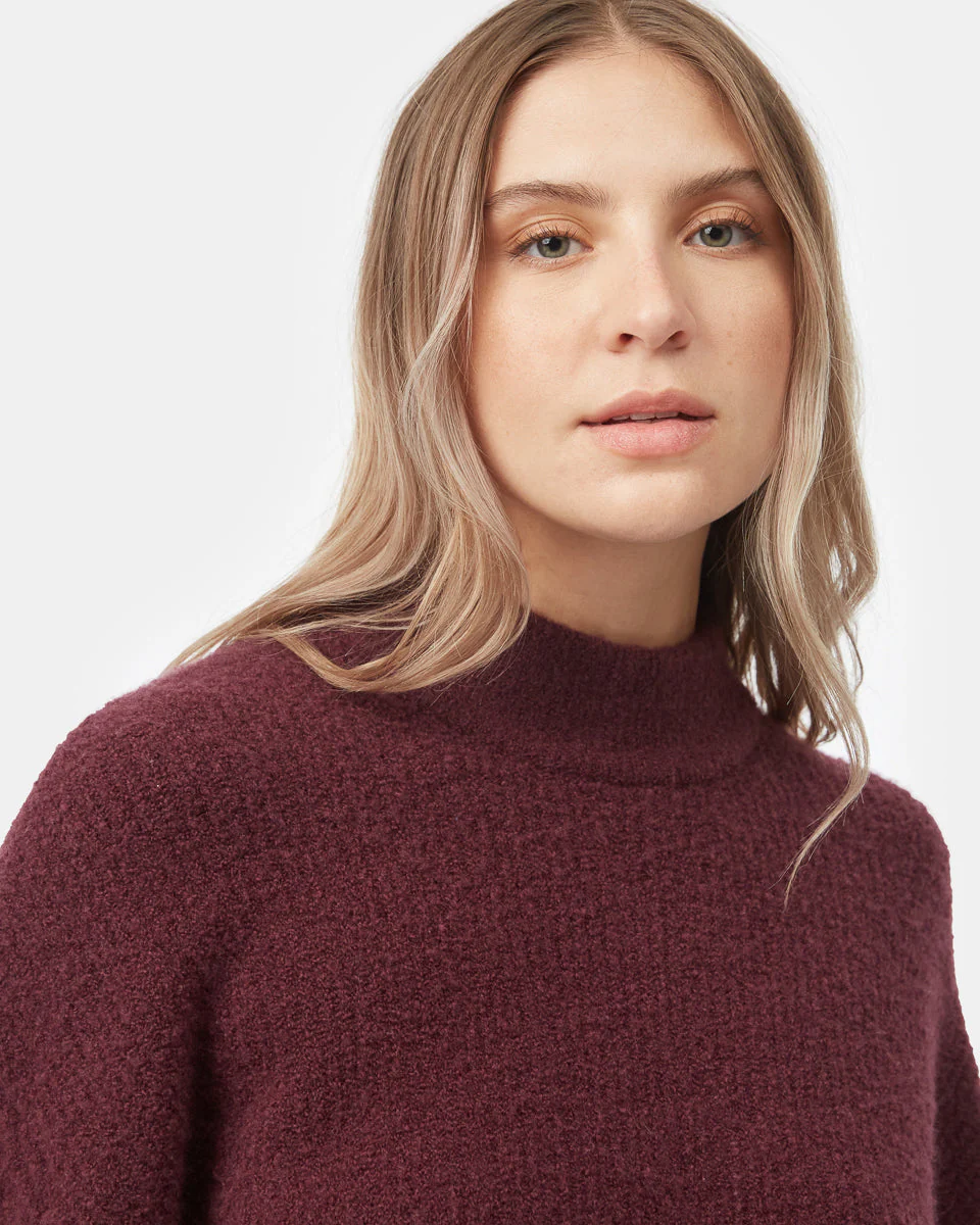 Highline Fuzzy Cable Sleeve Sweater - Image 4