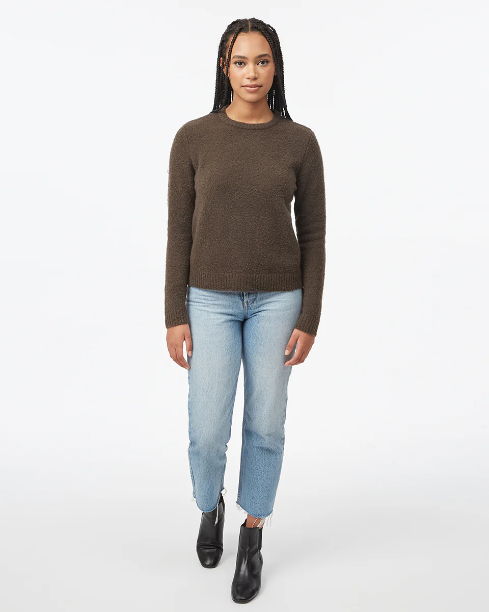 Highline Fuzzy Crew Sweater - Image 2