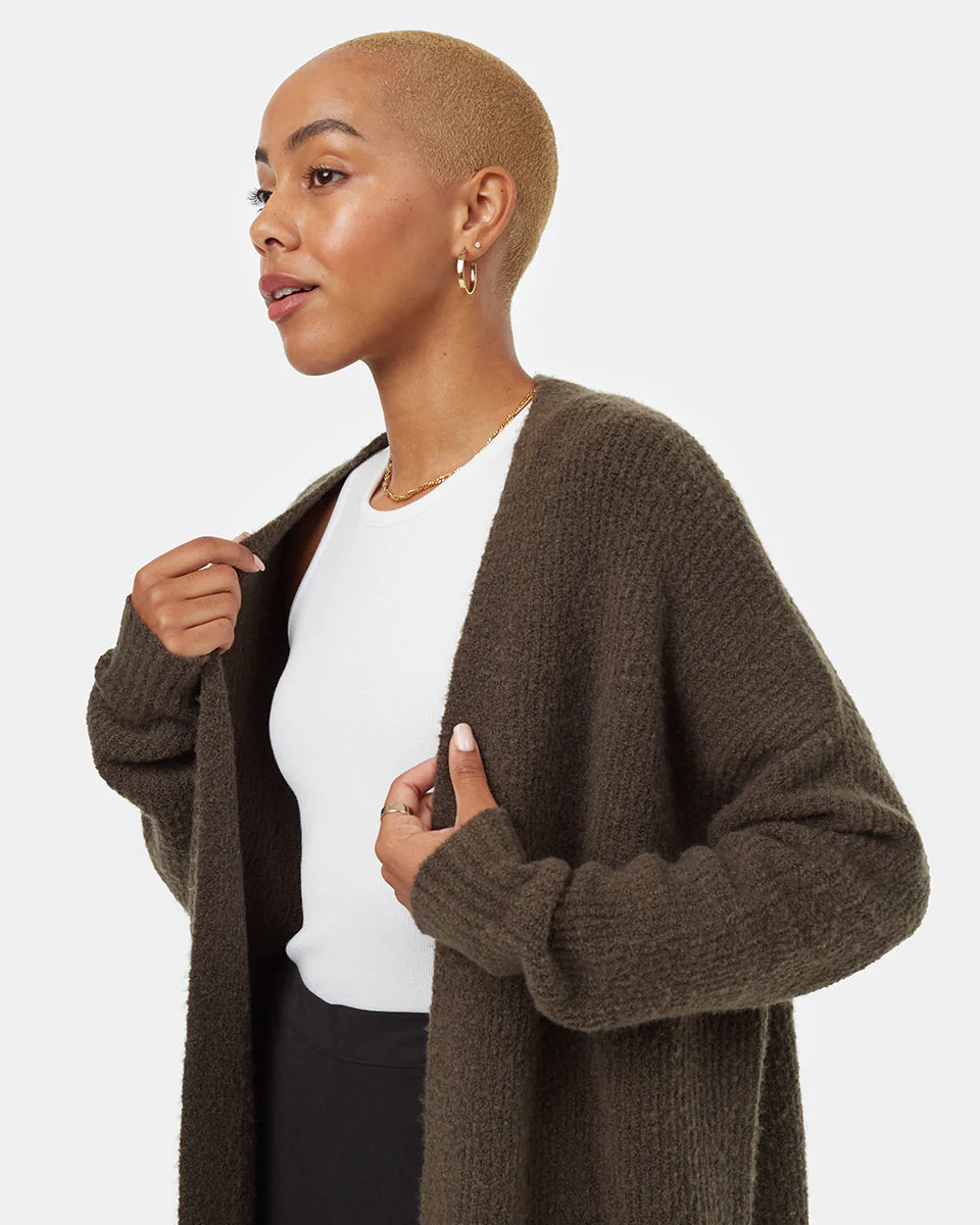 Highline Fuzzy Open Cardigan - Image 4
