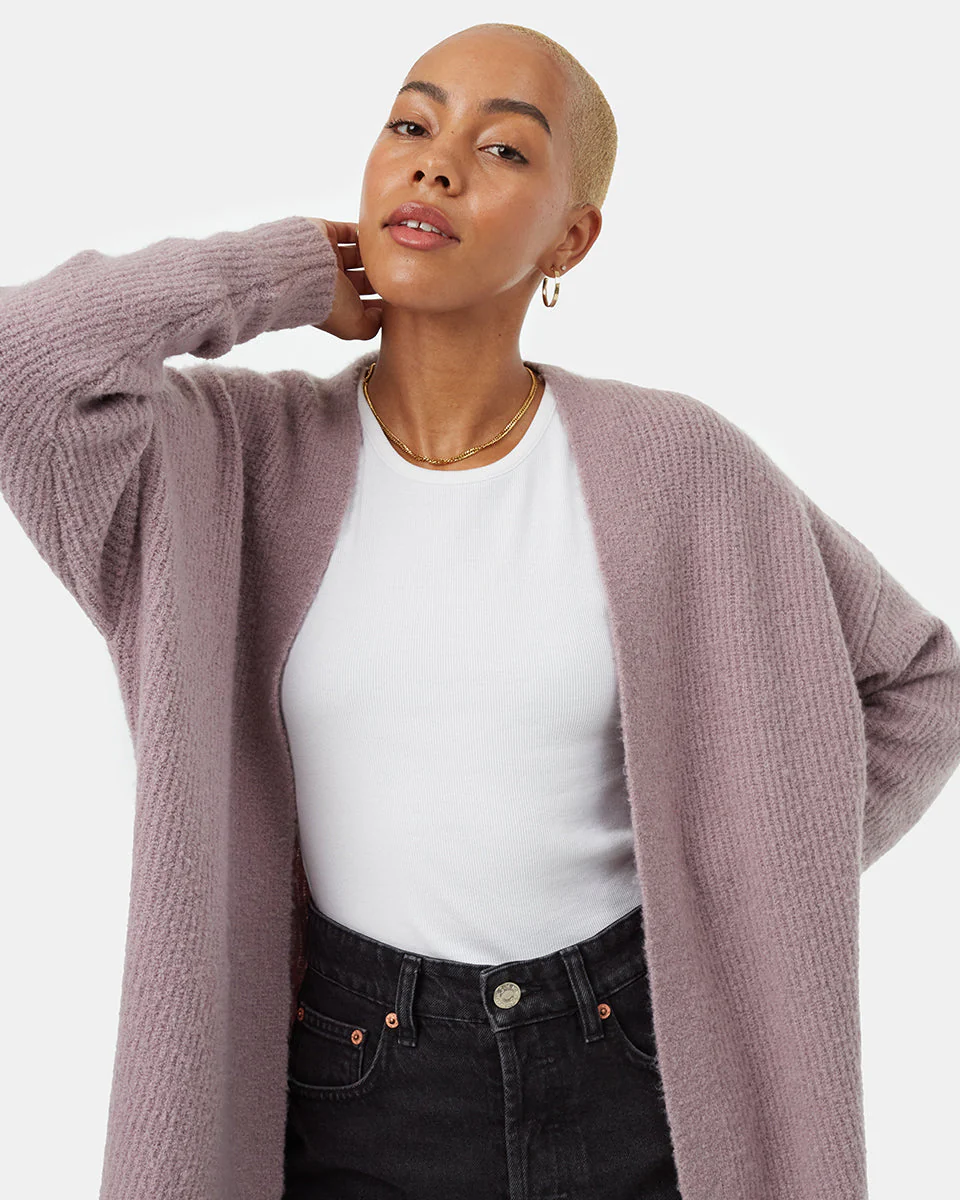 Highline Fuzzy Open Cardigan - Image 3