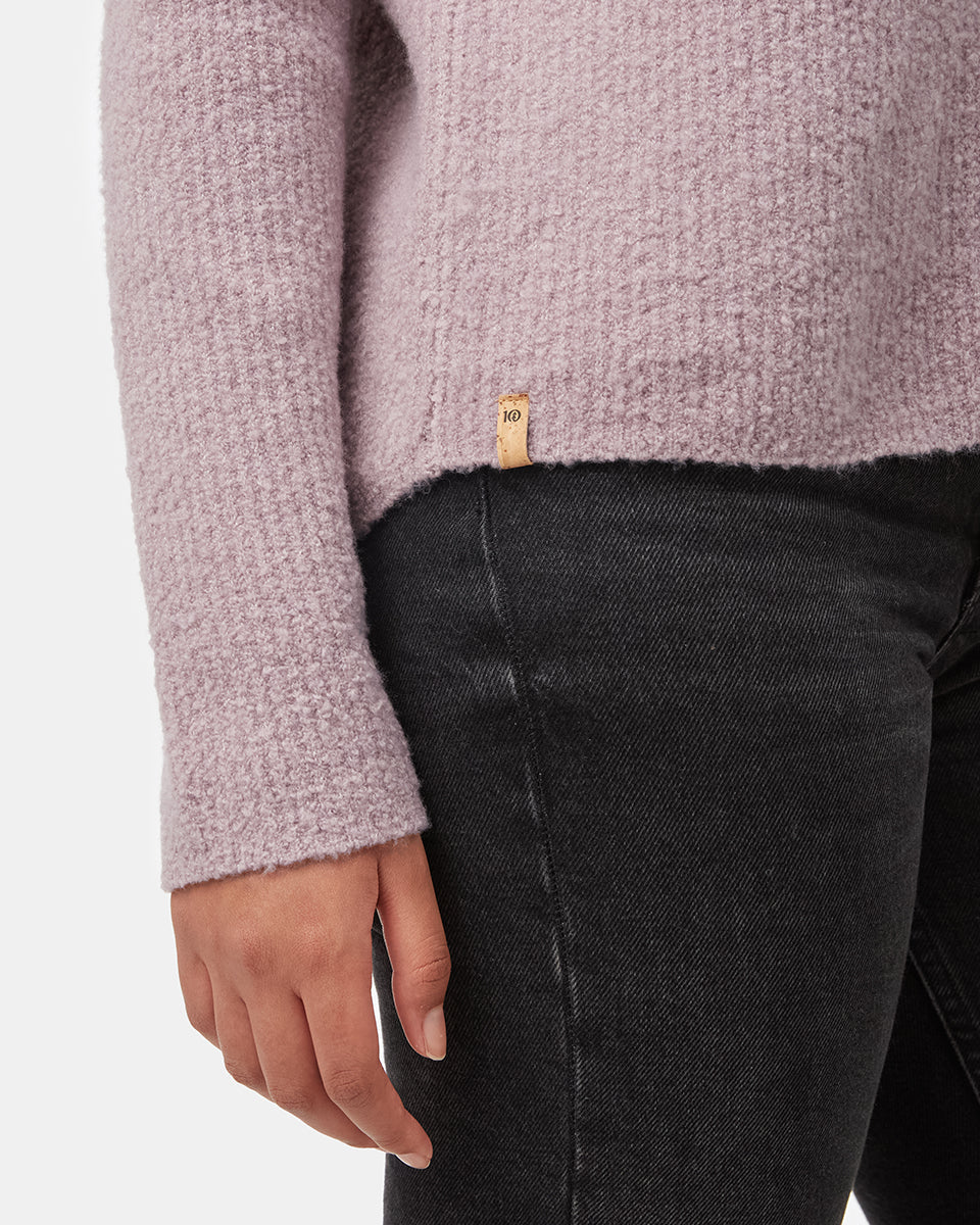 Highline Fuzzy V-Neck Sweater - Image 5