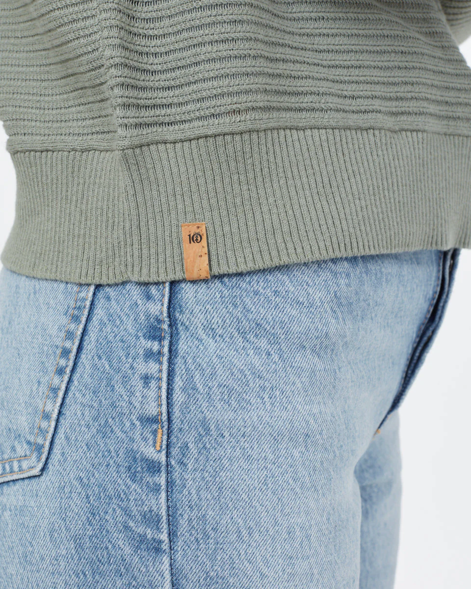 Highline Cotton Rib Crew Sweater - Image 3