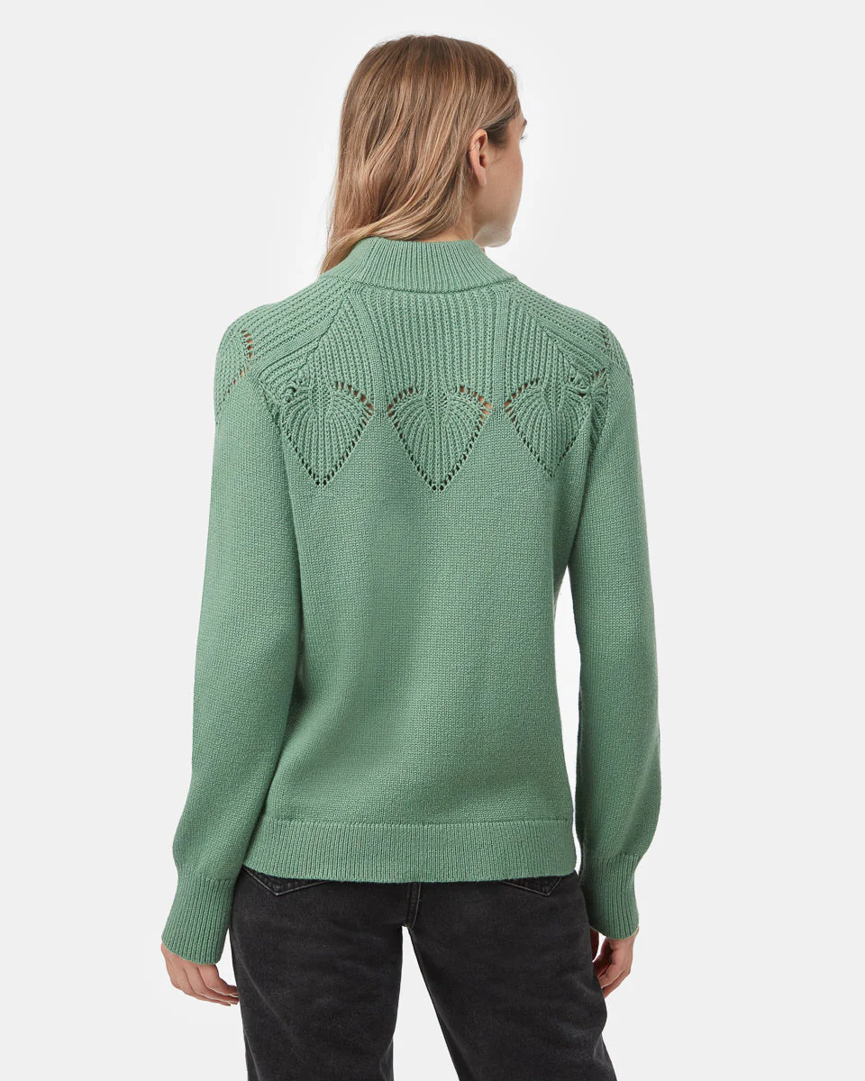 Highline Pointelle Turtleneck Sweater - Image 3