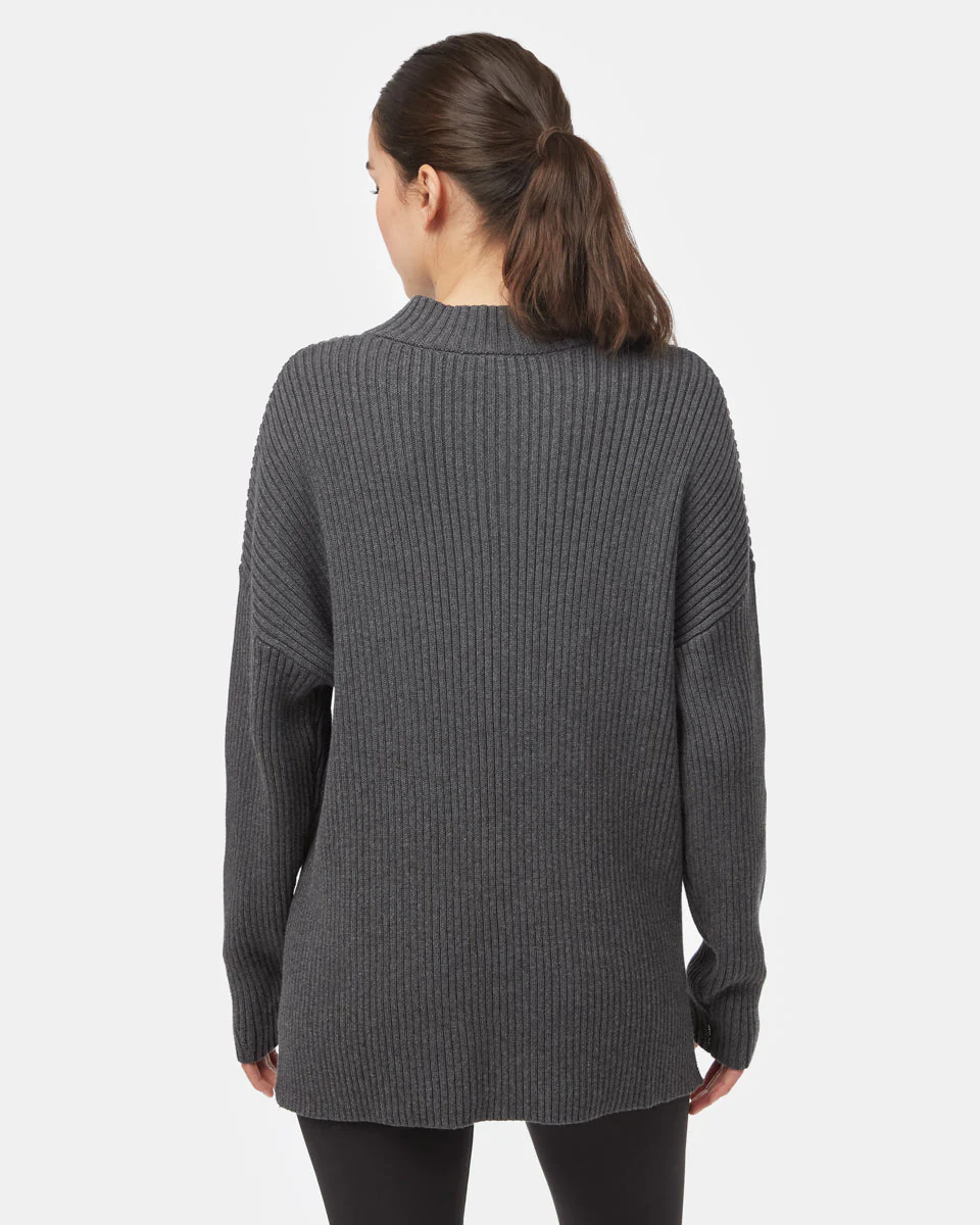 Highline Rib Tunic Sweater - Image 2
