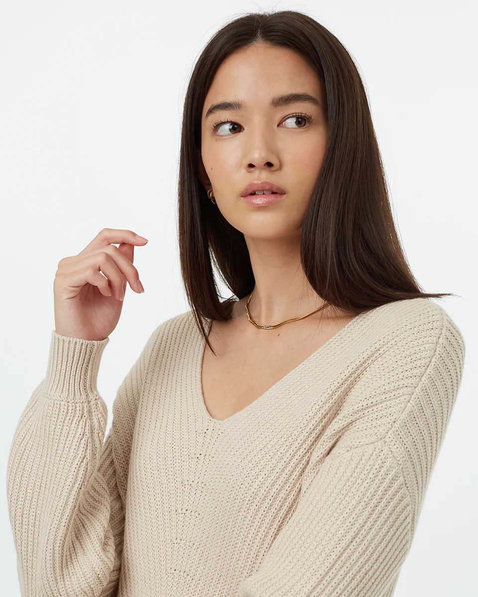 Highline V-Neck Sweater Dress - Image 3