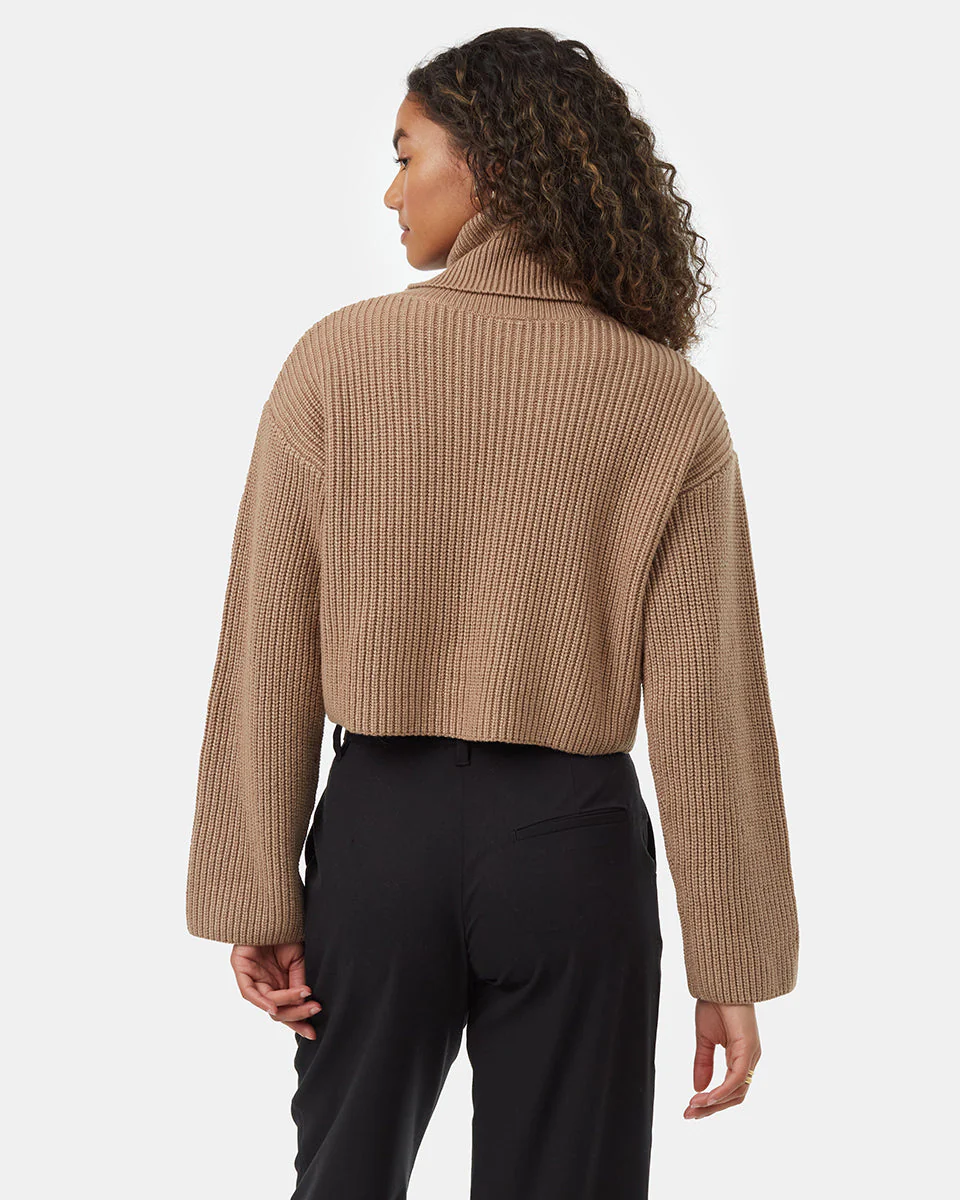Highline Wide Neck Turtleneck - Image 3