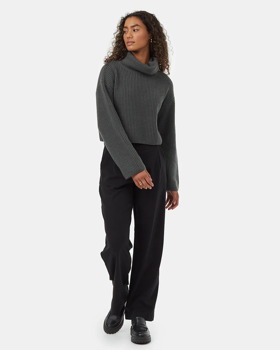 Highline Wide Neck Turtleneck - Image 2