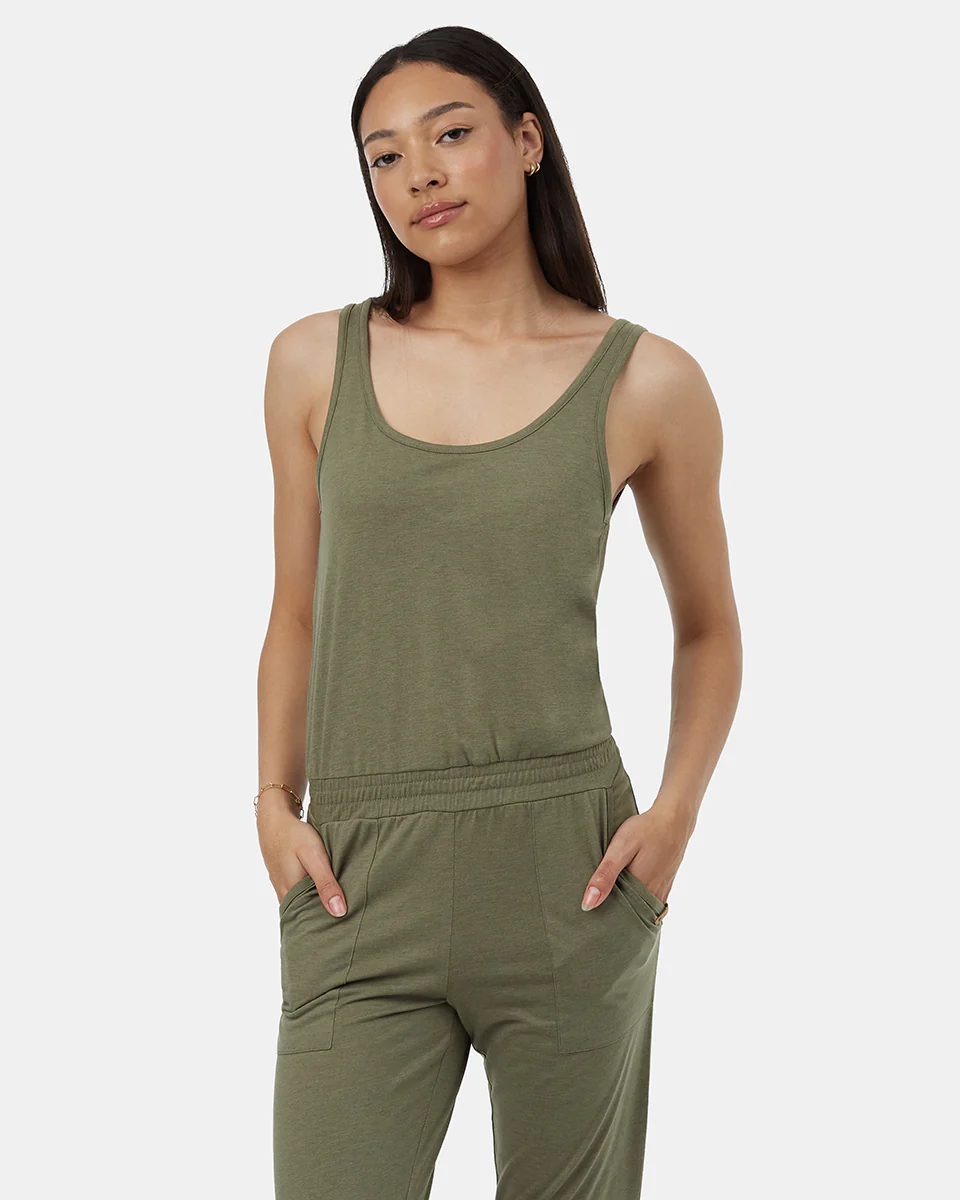 Knit Tank Jumpsuit - Image 5