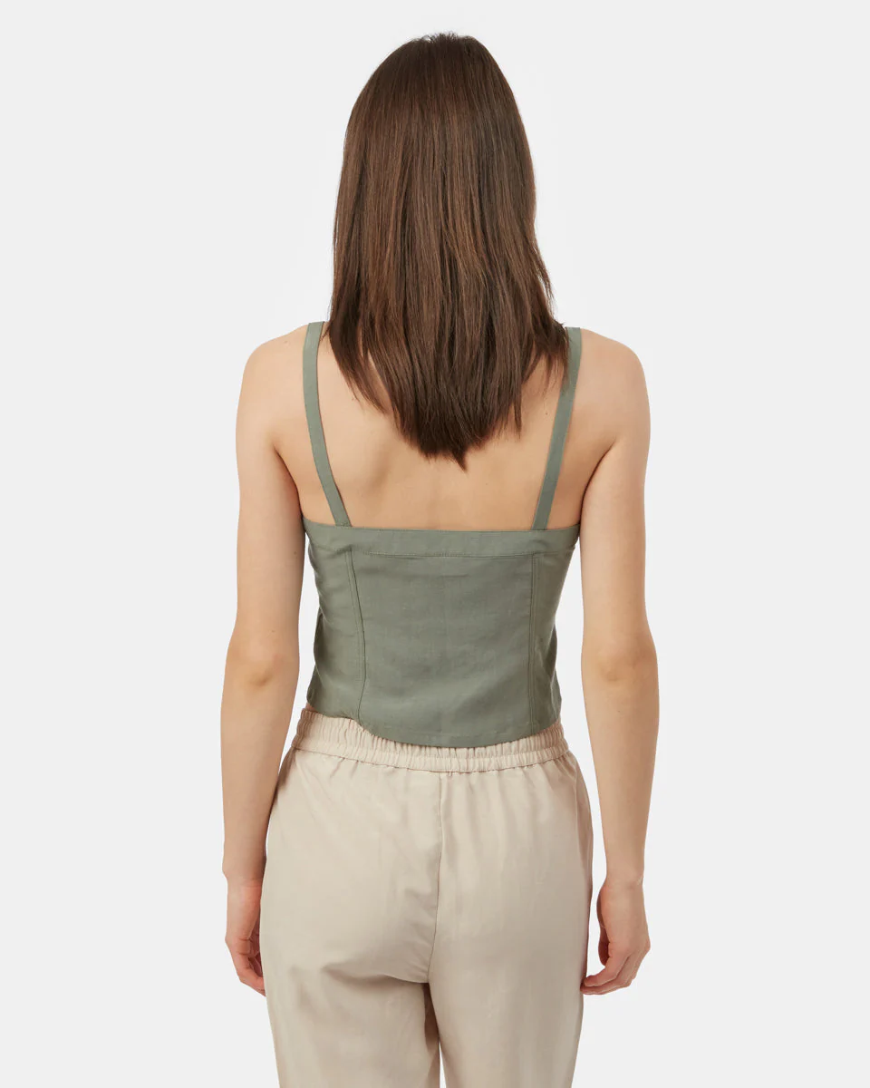 Linen Lonsdale Tank - Image 3