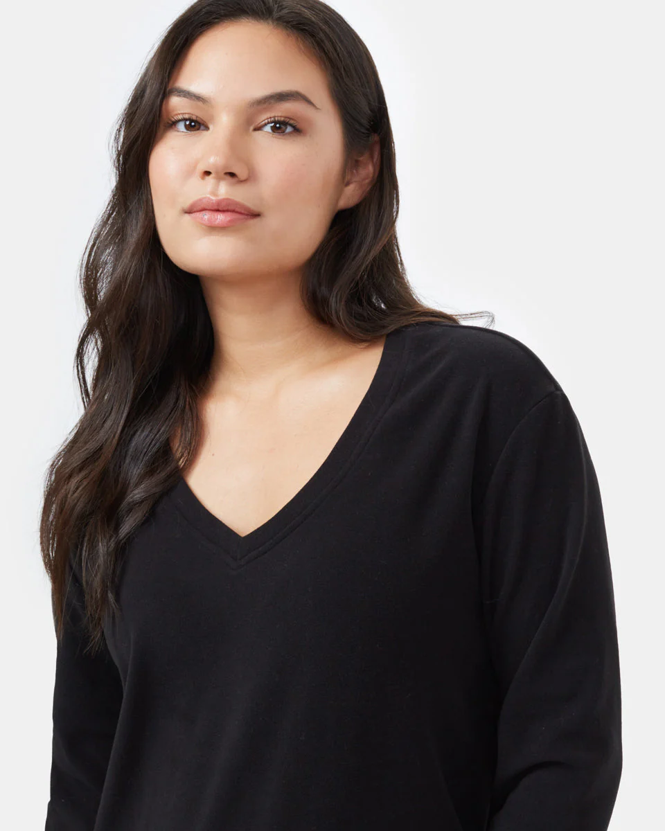 Luxe V-Neck Fleece - Image 3