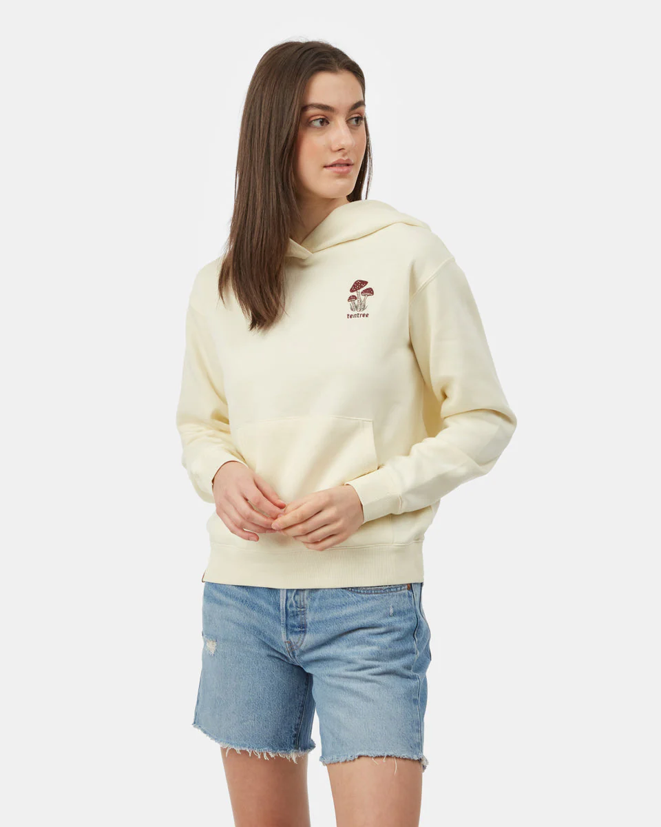 Mushroom Embroidery Hoodie - Image 2