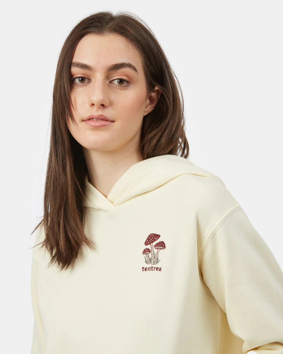 Mushroom Embroidery Hoodie - Image 4