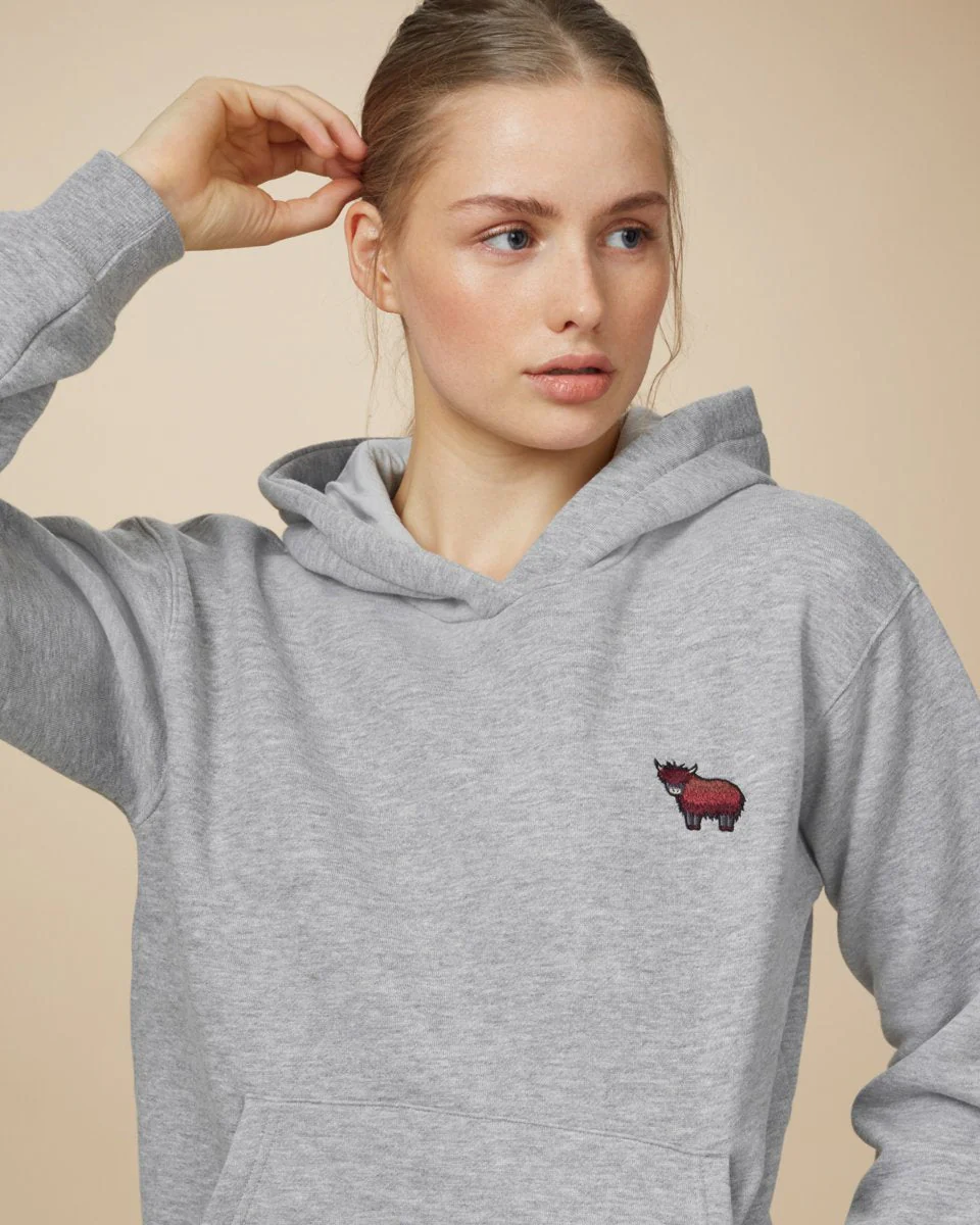 Nepal Embroidered Yak Hoodie - Image 2