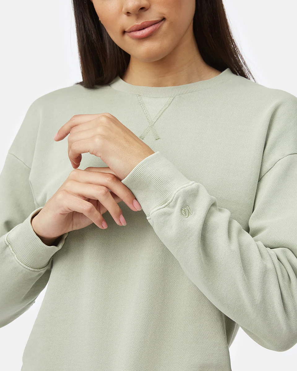 Organic Cotton French Terry Crew - Image 5
