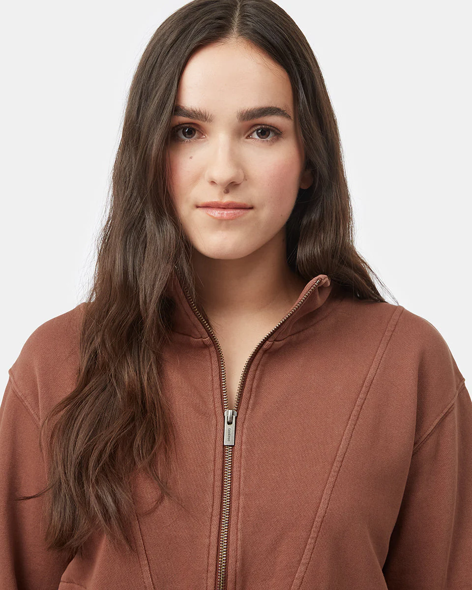 Organic Cotton French Terry Half Zip - Image 4