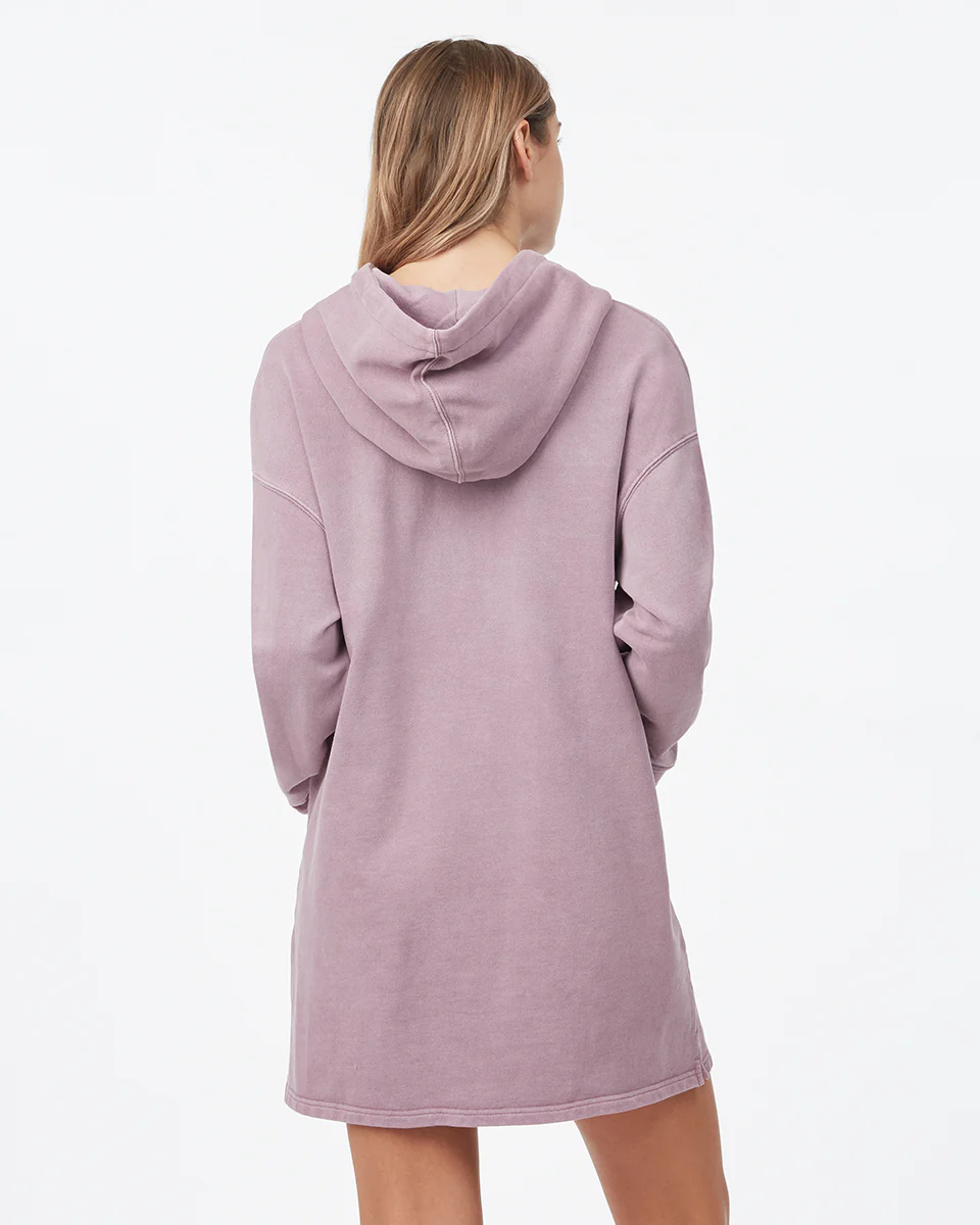 Organic Cotton French Terry Hoodie Dress - Image 2