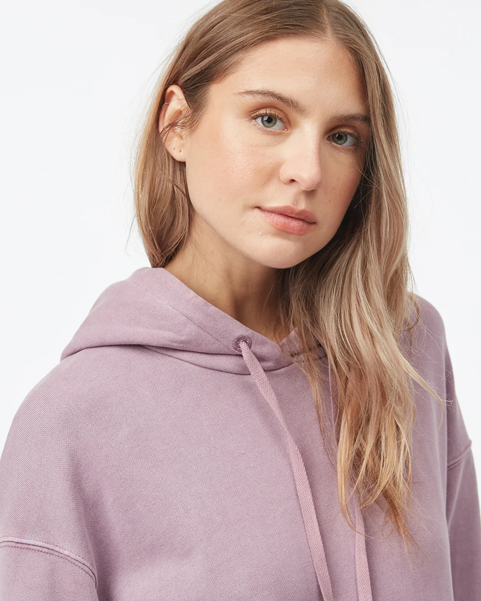 Organic Cotton French Terry Hoodie Dress - Image 3