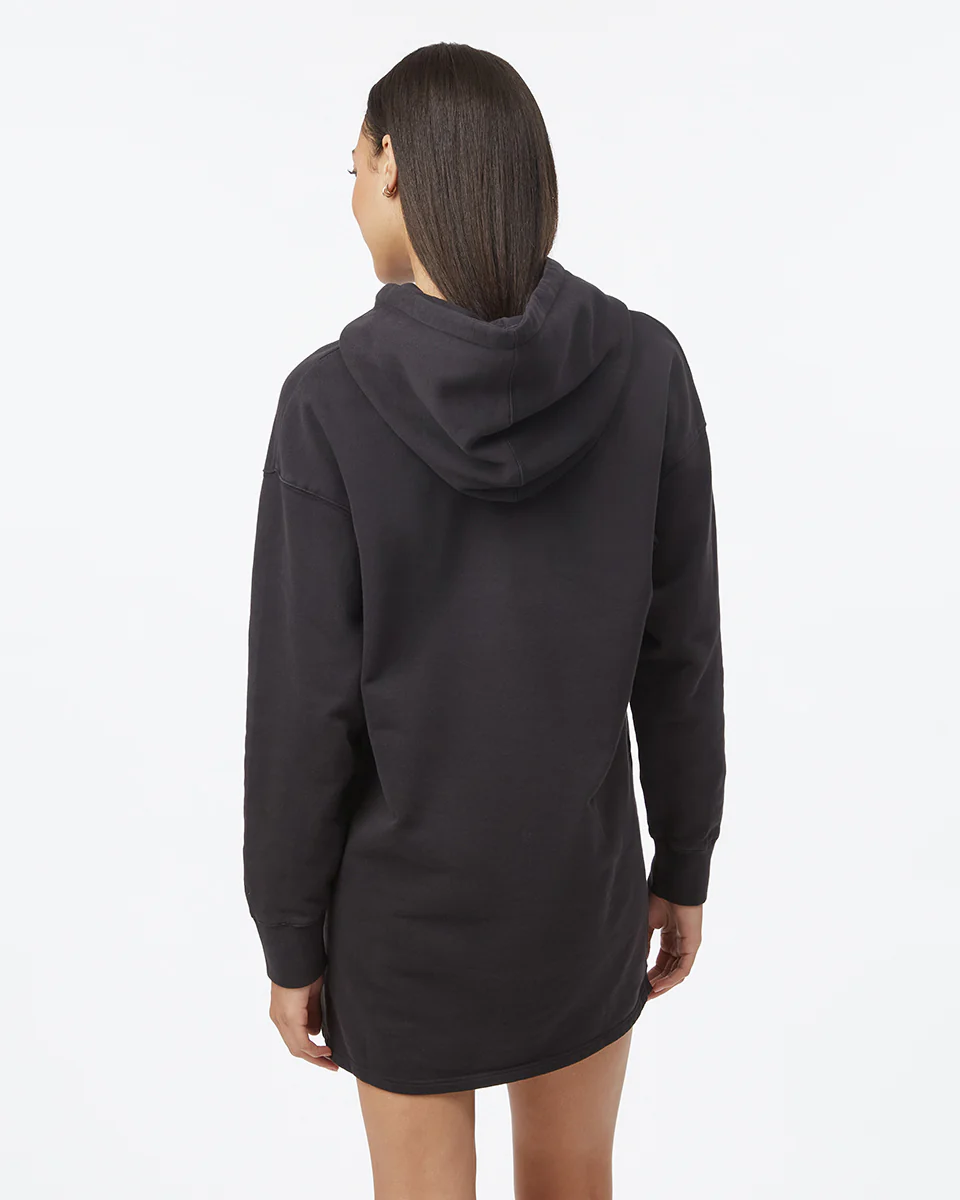 Organic Cotton French Terry Hoodie Dress - Image 2