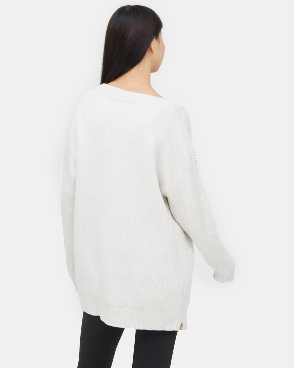 Oversized Button Cardigan - Image 3