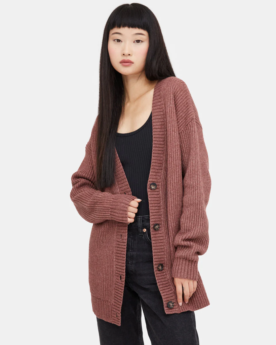 Oversized Button Cardigan - Image 5