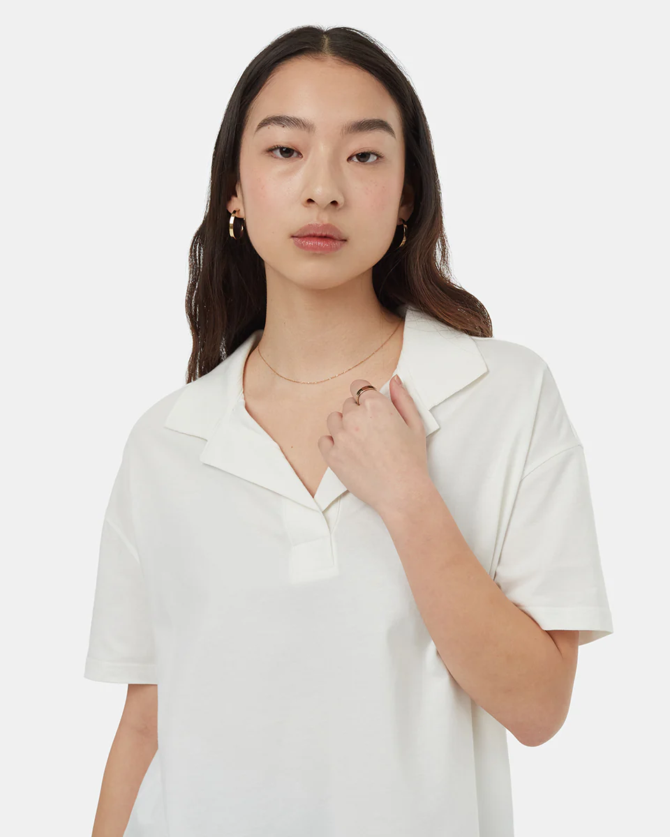 Oversized Polo Shirt - Image 4