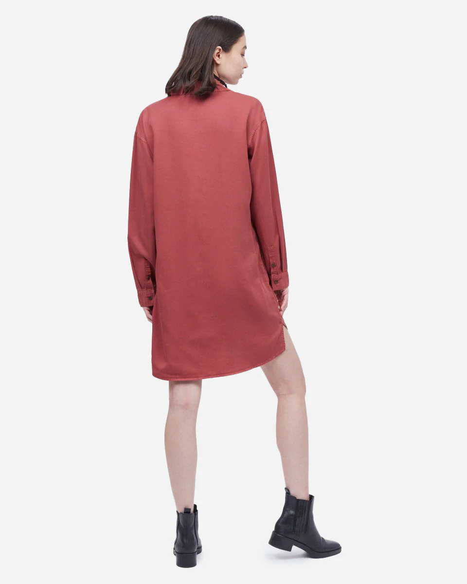 Oversized Shirt Dress - Image 3