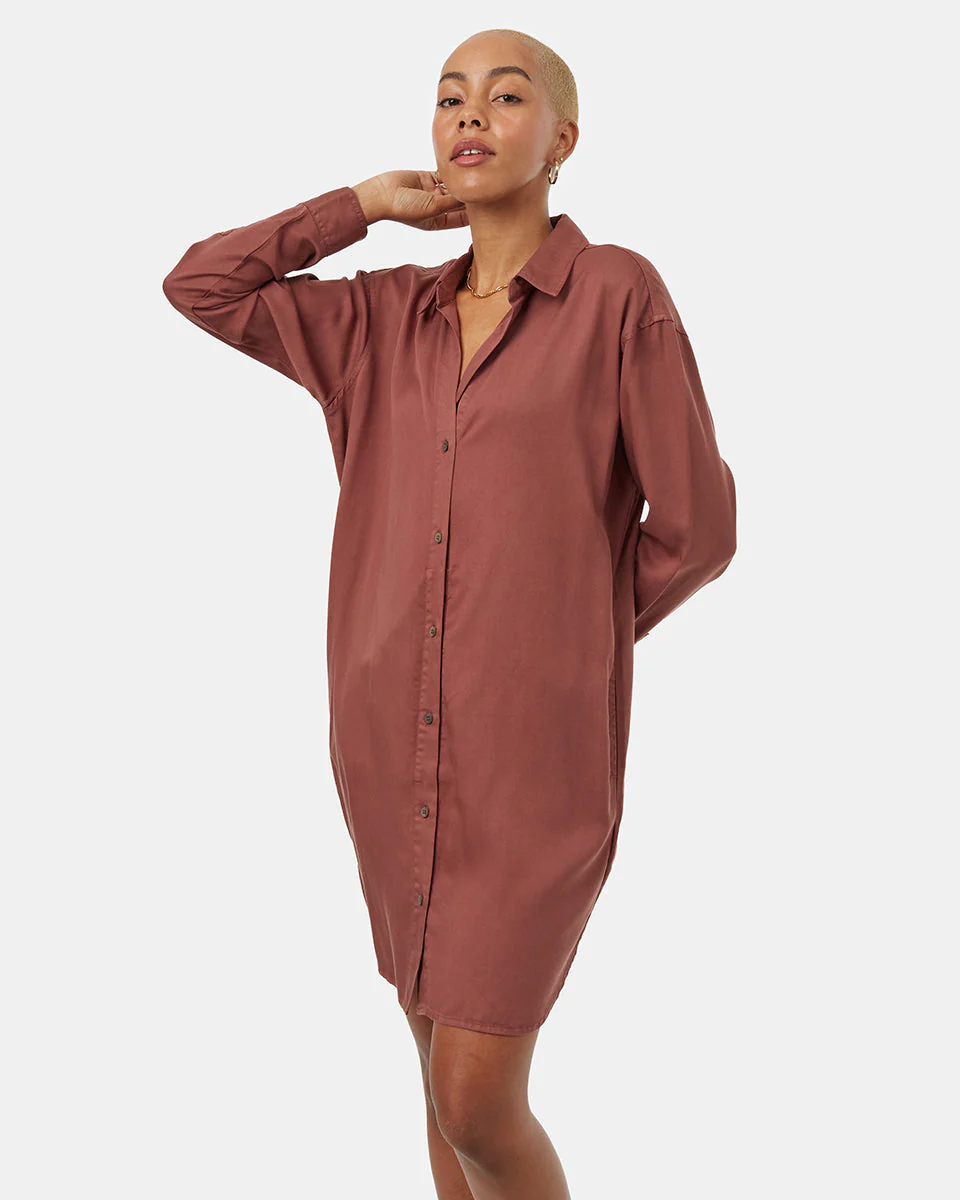 Oversized Shirt Dress - Image 2