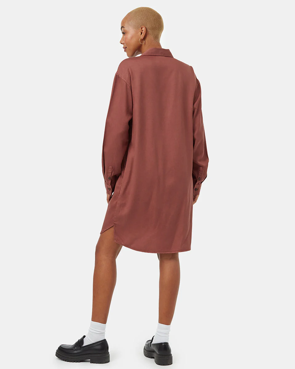 Oversized Shirt Dress - Image 3