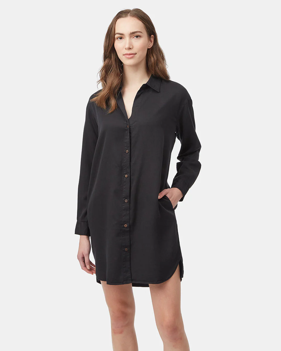 Oversized Shirt Dress - Image 2