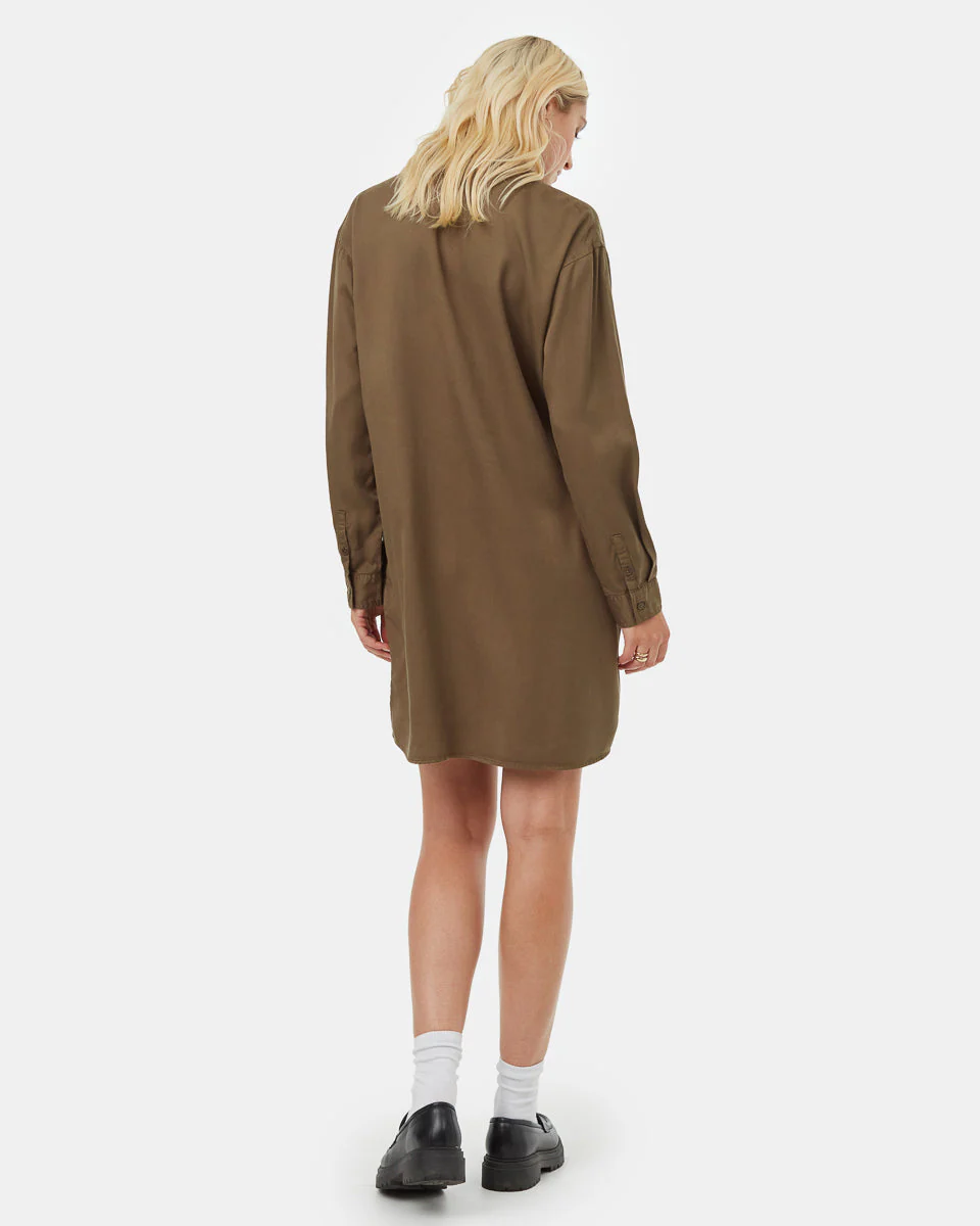 Oversized Shirt Dress - Image 3