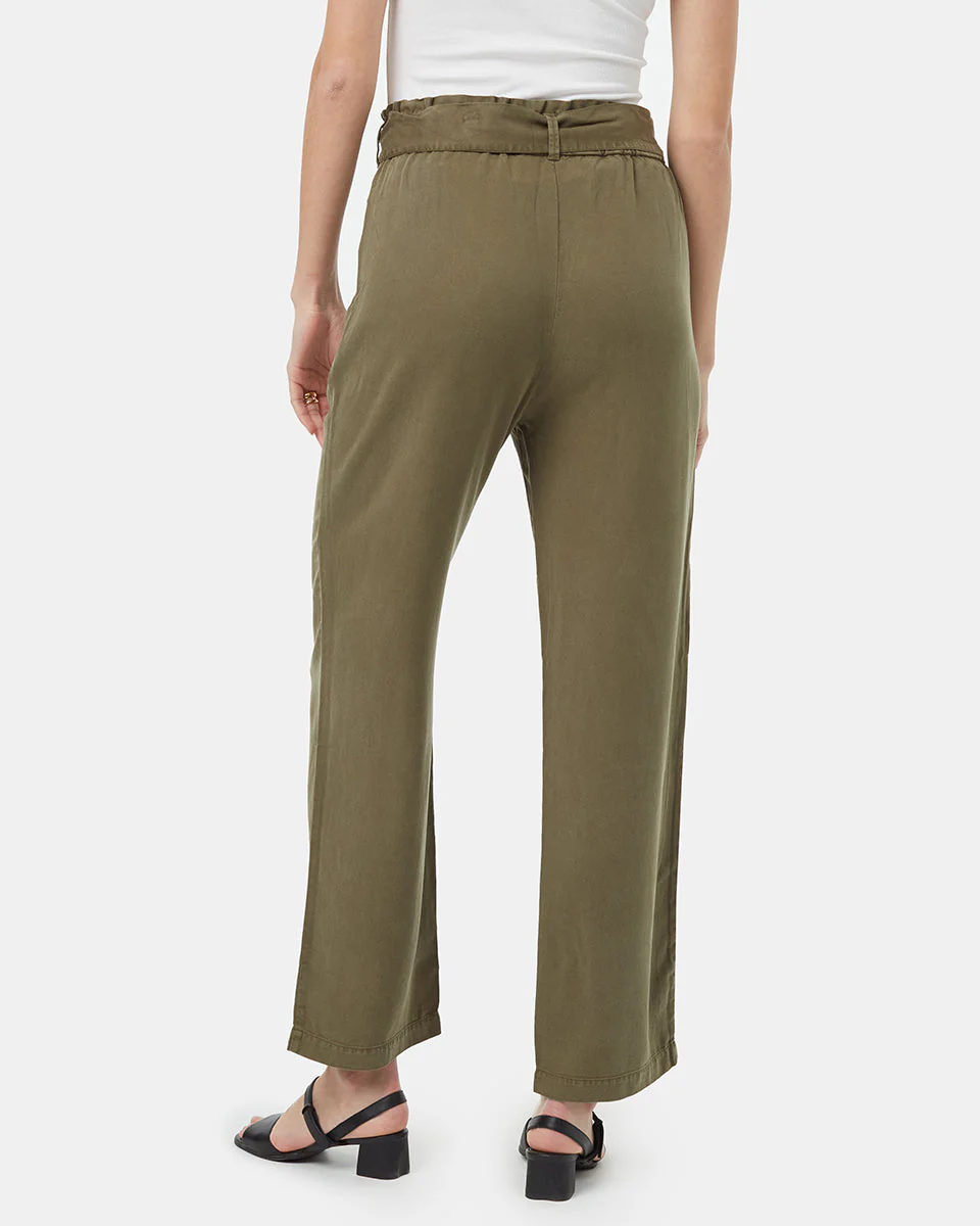 Paper Bag Tencel Pant - Image 3