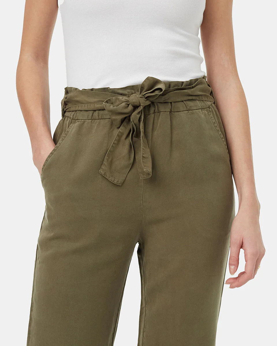 Paper Bag Tencel Pant - Image 4