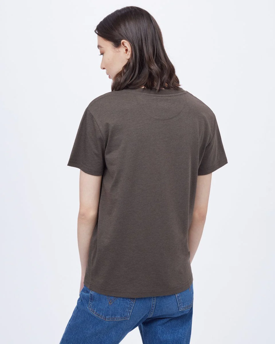 Peaks Embroidery T-Shirt - Image 4