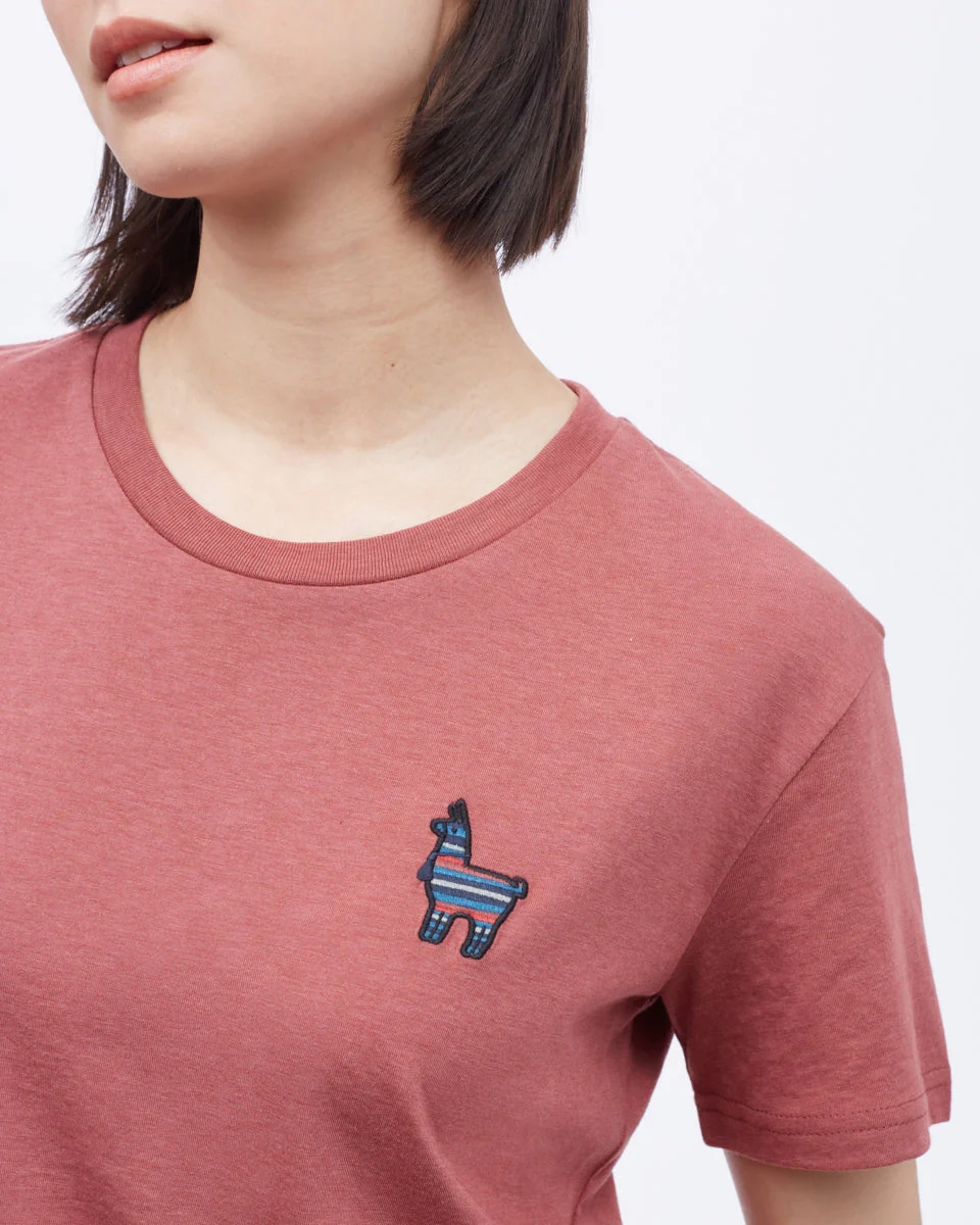 Peru Embroidered Llama T-Shirt - Image 3
