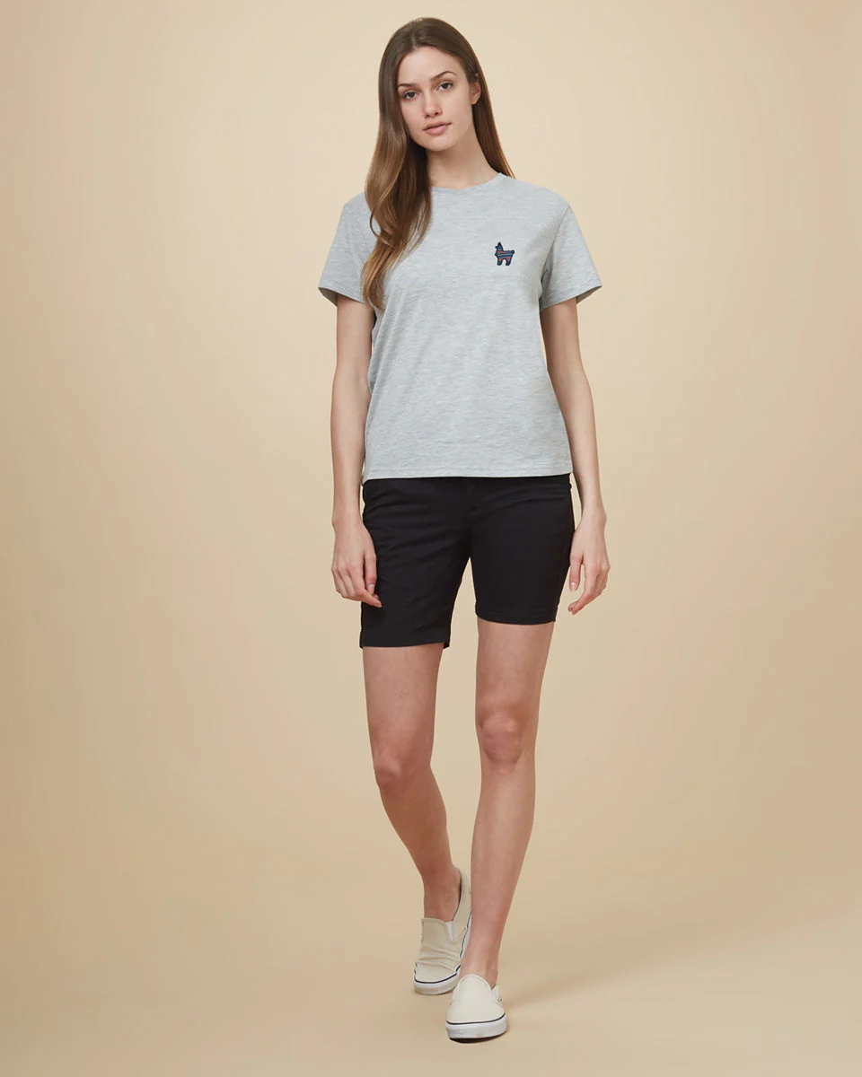 Peru Embroidered Llama T-Shirt - Image 2