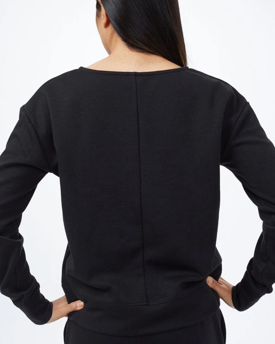 Ponte V-Neck Top - Image 3