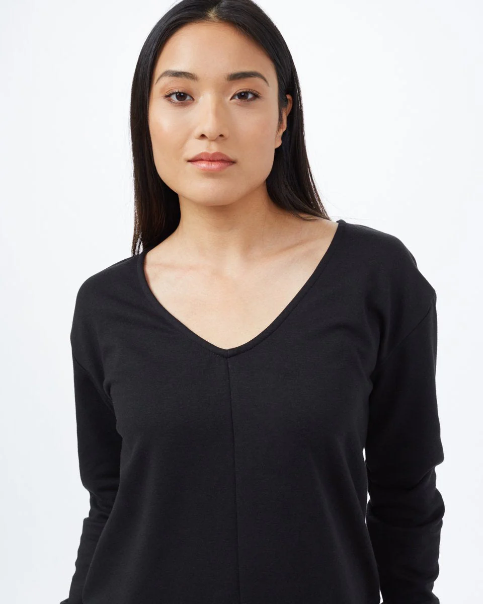 Ponte V-Neck Top - Image 4