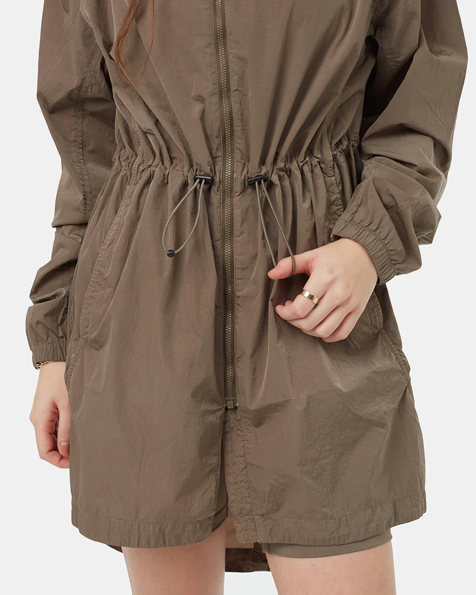 Recycled Nylon Long Jacket - Image 6