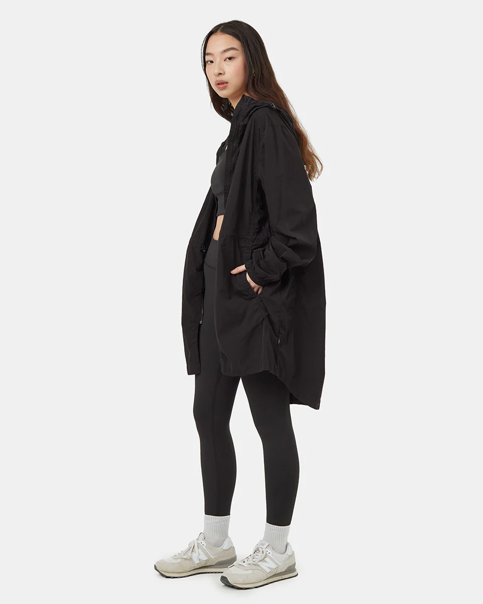 Recycled Nylon Long Jacket - Image 7