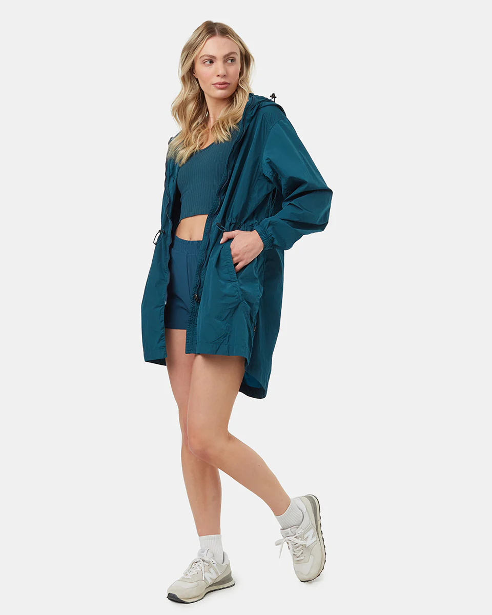 Recycled Nylon Long Jacket - Image 2