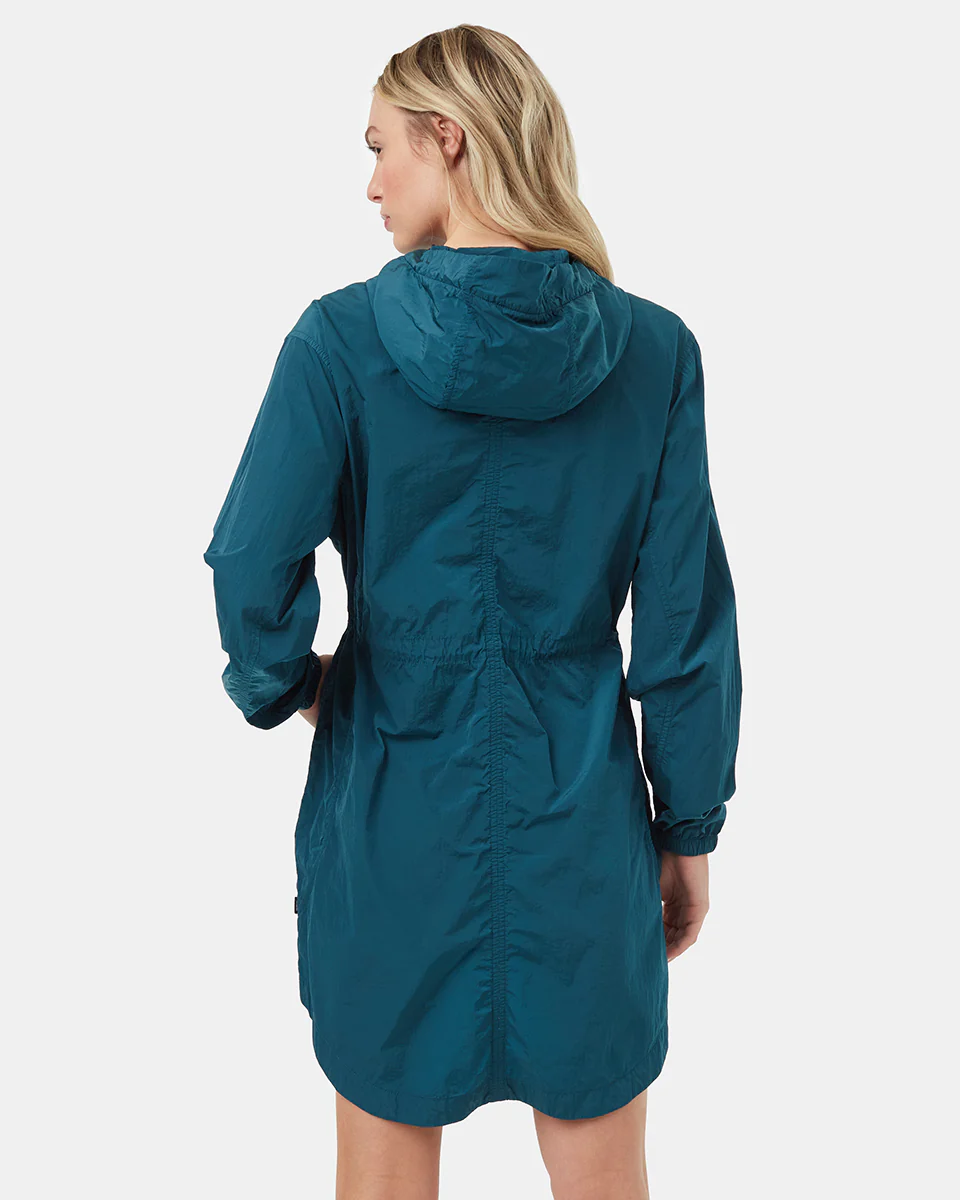 Recycled Nylon Long Jacket - Image 3