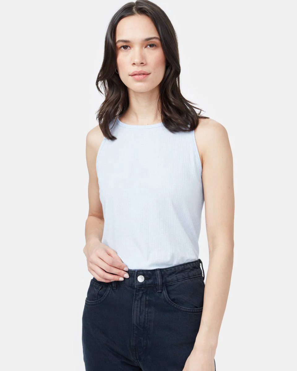Ribbed High Neck Tank - Image 4