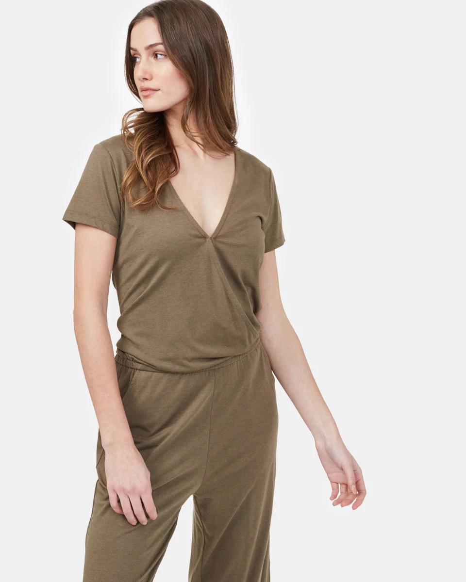 Blakely Shortsleeve Knit Jumpsuit - Image 2