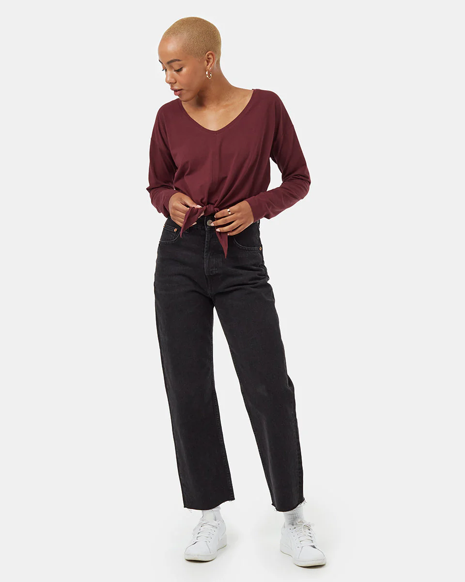 Tie Front Longsleeve - Image 2