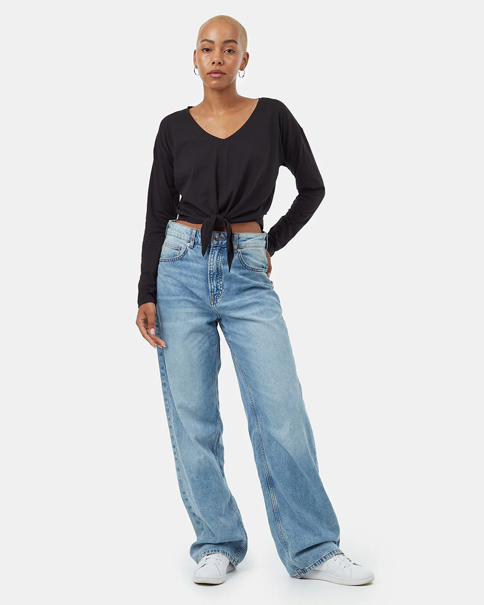 Tie Front Longsleeve - Image 2
