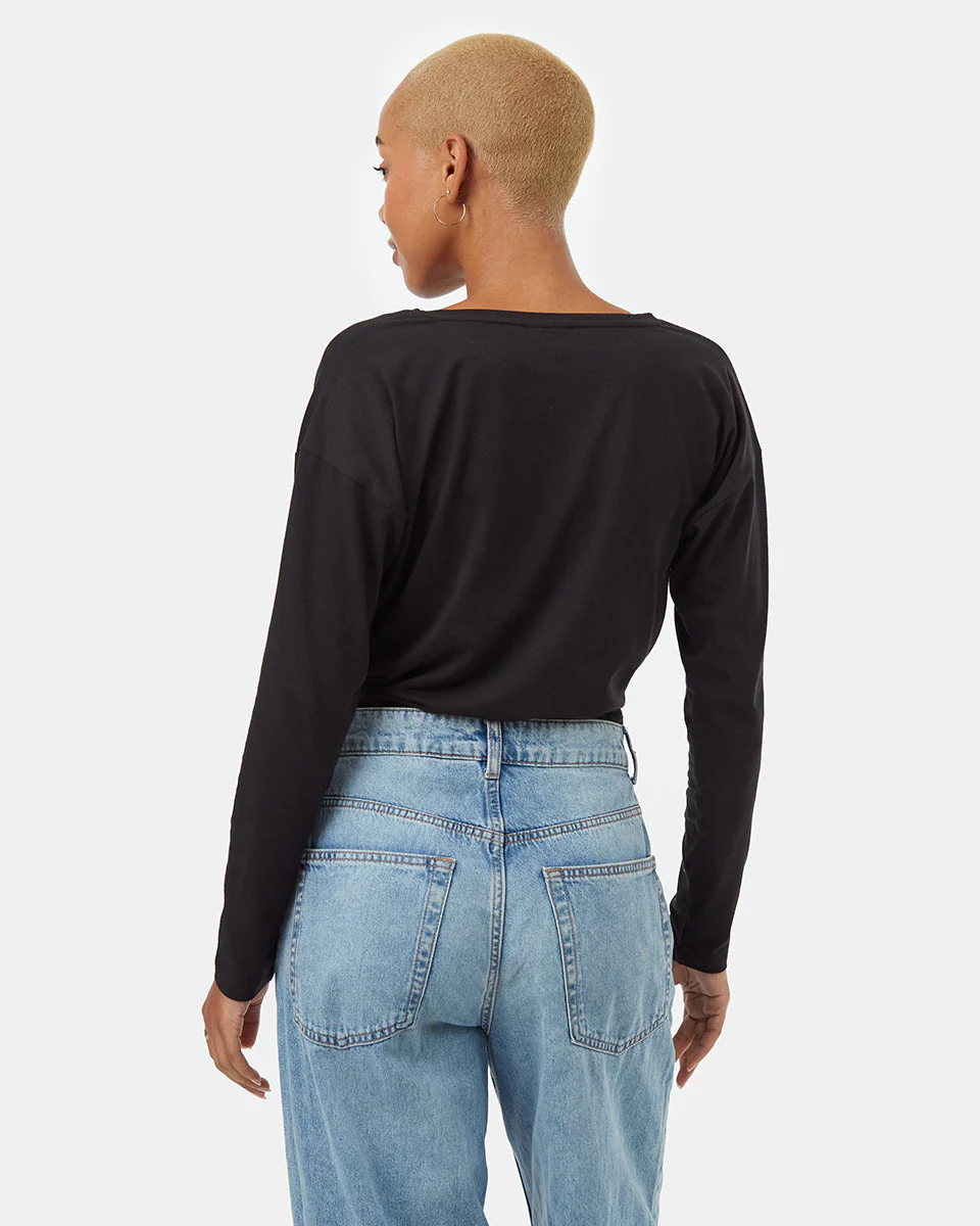 Tie Front Longsleeve - Image 3