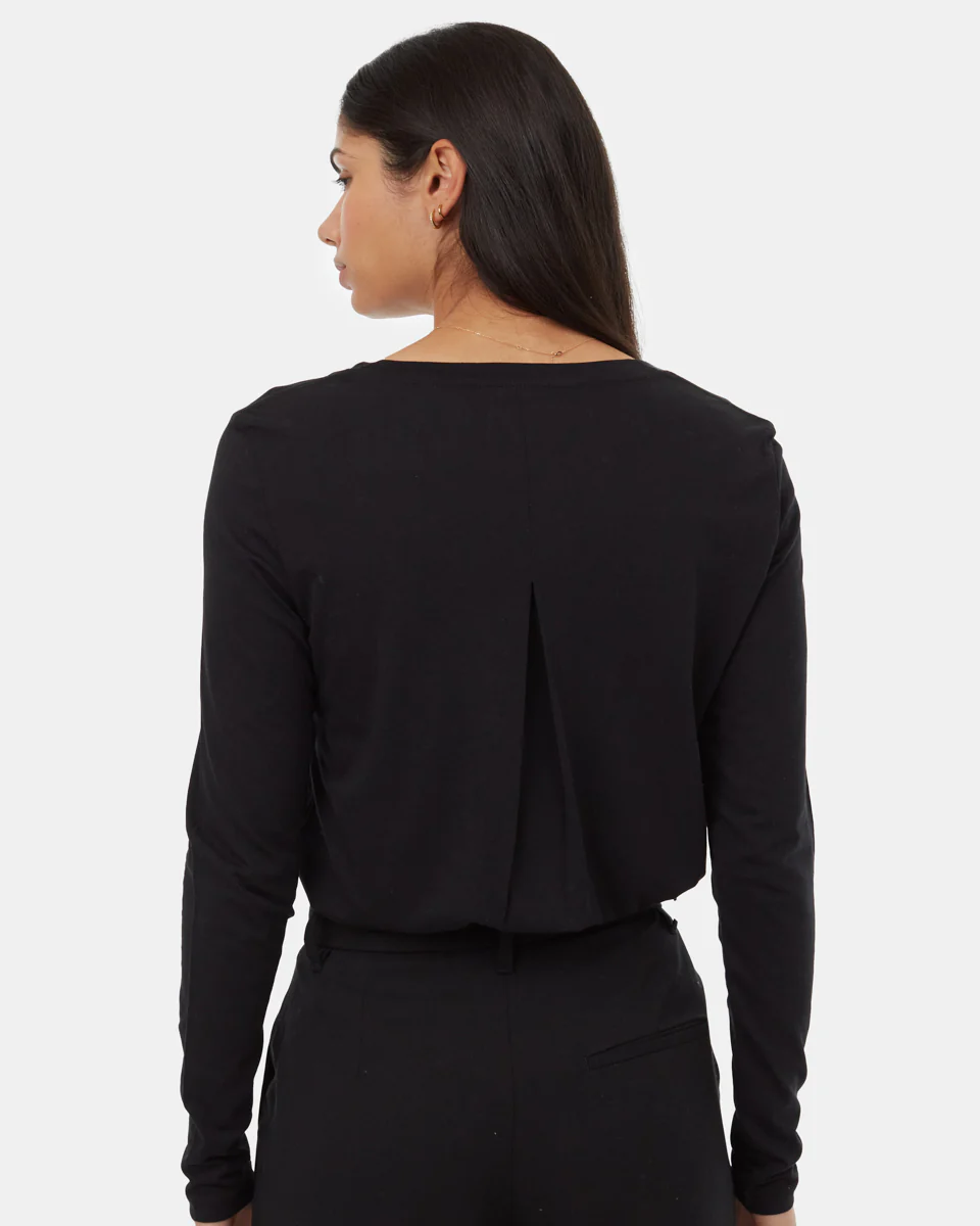 TreeBlend V-Neck Longsleeve T-Shirt - Image 3