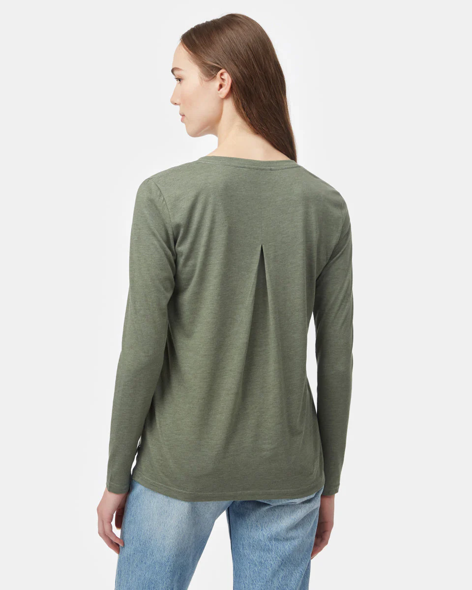 TreeBlend V-Neck Longsleeve T-Shirt - Image 3
