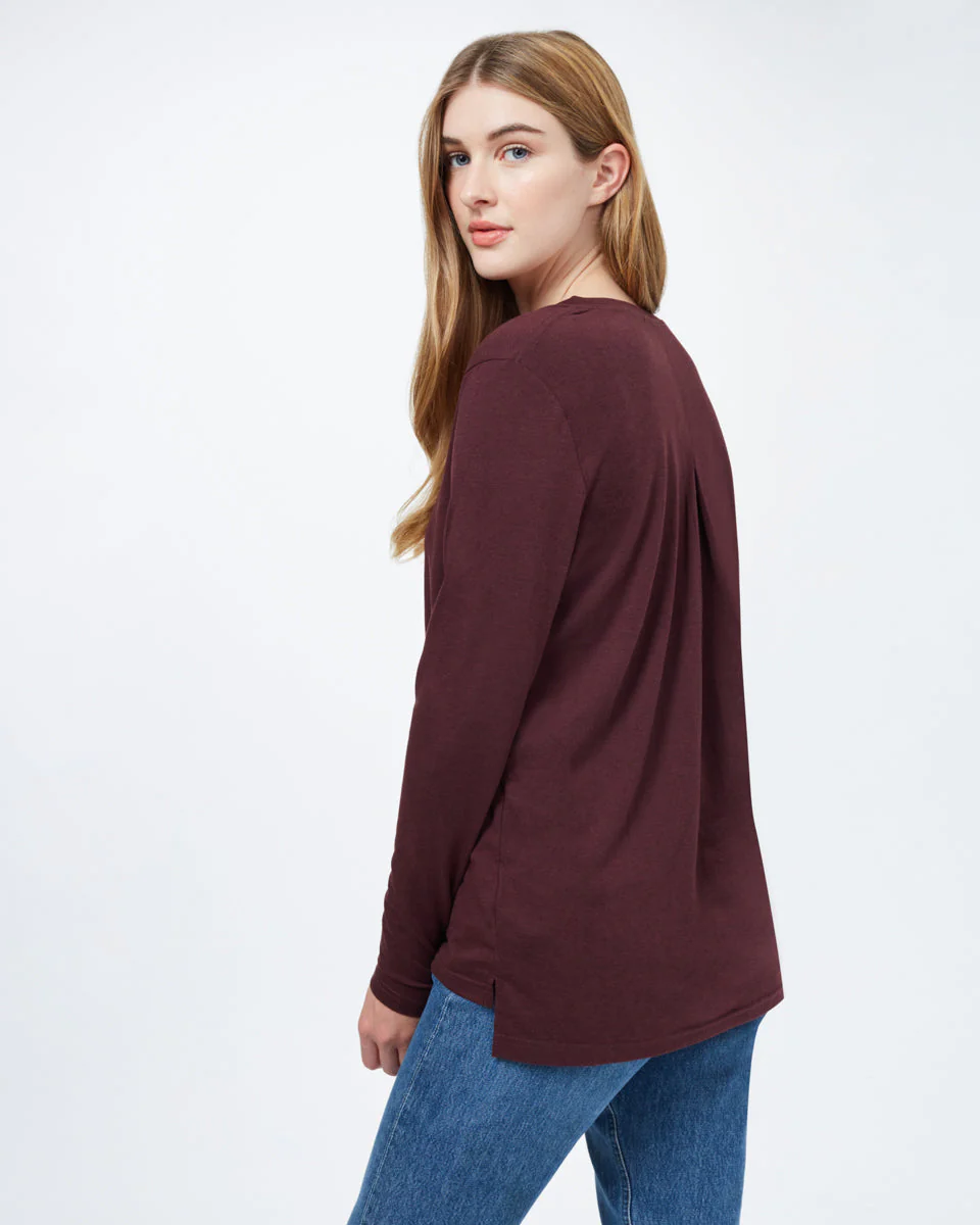 TreeBlend V-Neck Longsleeve T-Shirt - Image 3