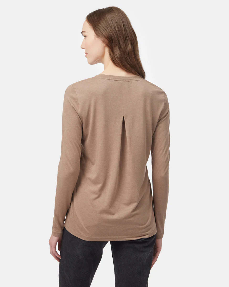 TreeBlend V-Neck Longsleeve T-Shirt - Image 3